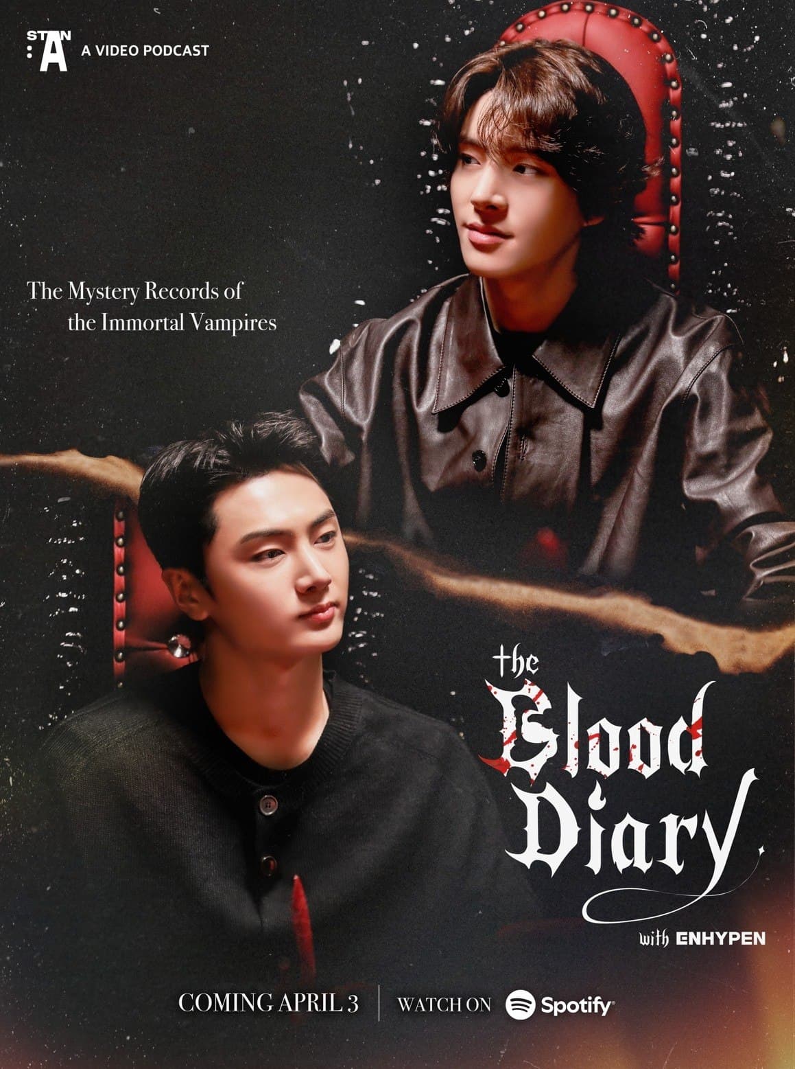 The blood diary poster